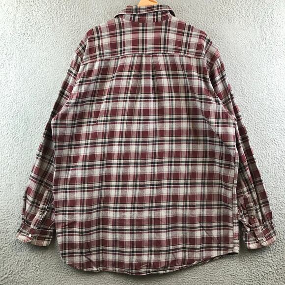 CARHARTT MEN'S XL PLAID SHIRT LONG SLEEVE RELAXED FIT - Picture 2 of 12